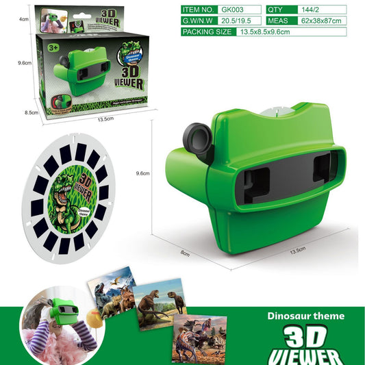 3D Animal Observation Machine and Puzzle Education DV Projector Toy