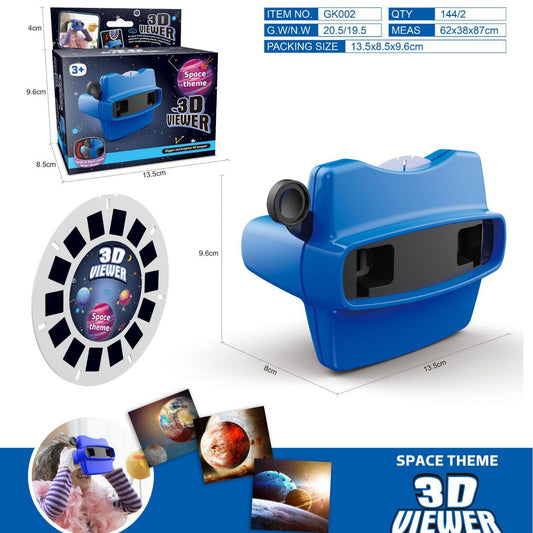 3D Animal Observation Machine  and Puzzle Education DV Projector Toy